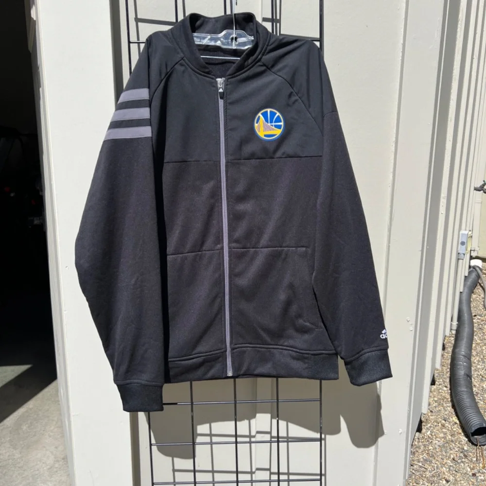 Golden State Warriors Adidas Zip -up Jacket- (Men's L) - Picture 3 of 15